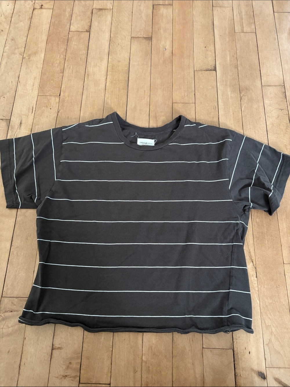 Loose Fitting Slightly Cropped Tee
